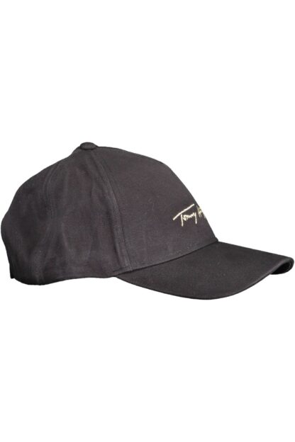 Tommy Hilfiger - Black Cotton Women Hat