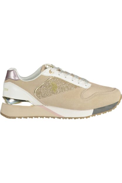 U.S. POLO ASSN. - Beige Polyester Women Sneaker