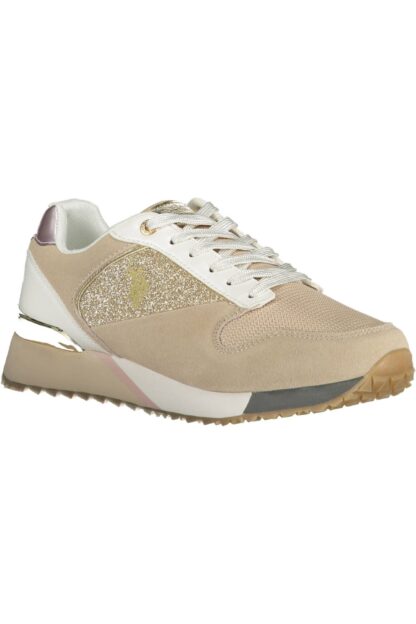 U.S. POLO ASSN. - Beige Polyester Women Sneaker