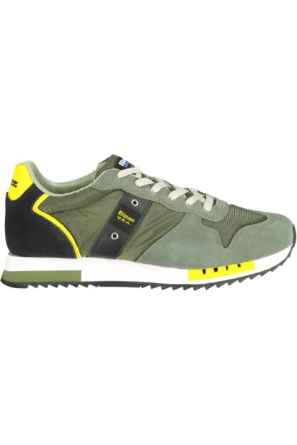 Blauer - Green Polyester Men Sneaker