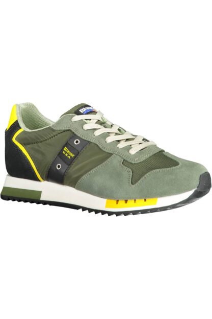 Blauer - Green Polyester Men Sneaker