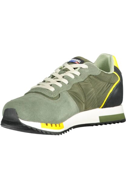 Blauer - Green Polyester Men Sneaker