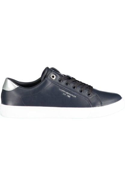 Tommy Hilfiger - Blue Leather Women Sneaker