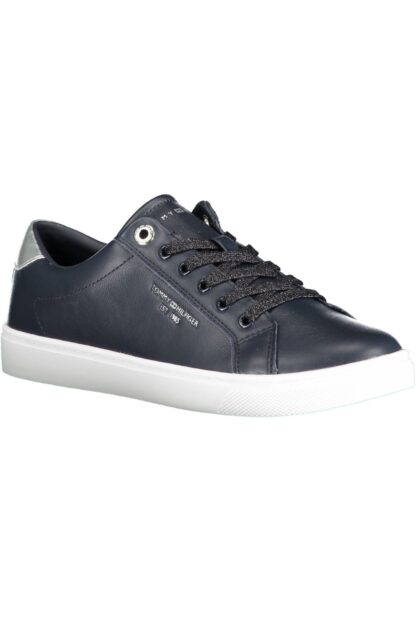 Tommy Hilfiger - Blue Leather Women Sneaker