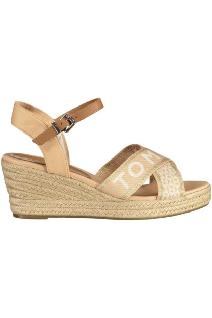 Tommy Hilfiger - Beige Polyester Women Sandal