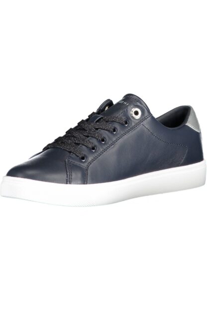 Tommy Hilfiger - Blue Leather Women Sneaker