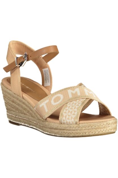 Tommy Hilfiger - Beige Polyester Women Sandal