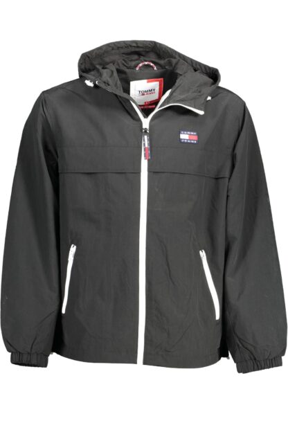 Tommy Hilfiger - Black Polyamide Men Jacket