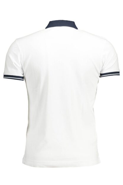 La Martina - White Cotton Men Polo Shirt