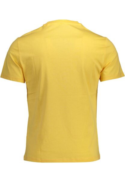 Guess Jeans - Yellow Cotton Men T-Shirt