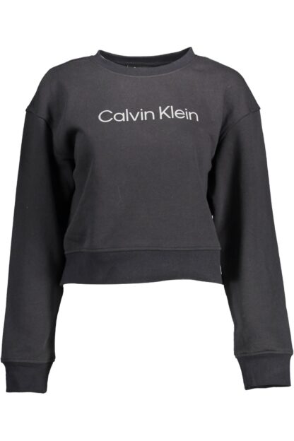 Calvin Klein - Black Cotton Women Sweatshirt