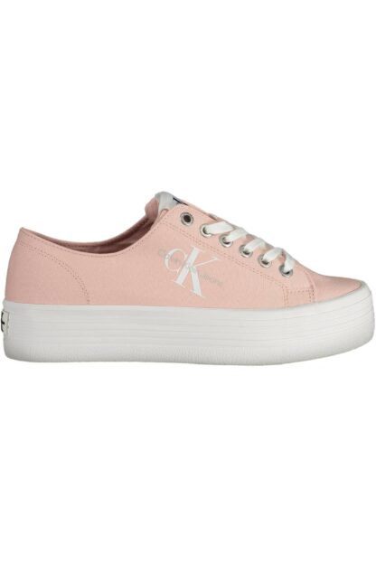 Calvin Klein - Pink Cotton Women Sneaker