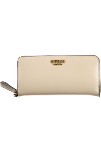 Guess Jeans - Beige Polyurethane Women Wallet