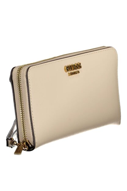 Guess Jeans - Beige Polyurethane Women Wallet