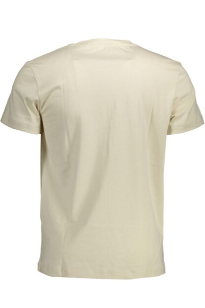 Calvin Klein - Beige Cotton Men T-Shirt