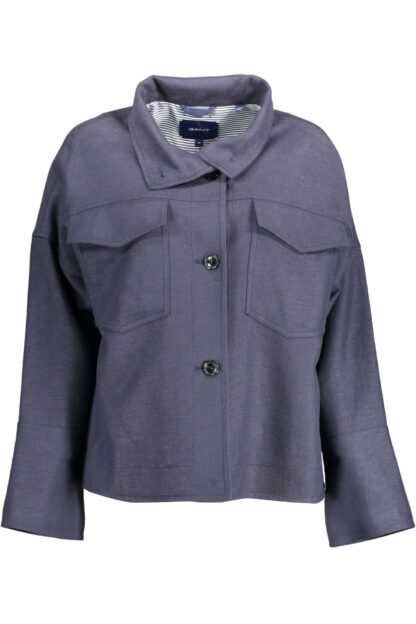 Gant - Blue Viscose Women Jacket