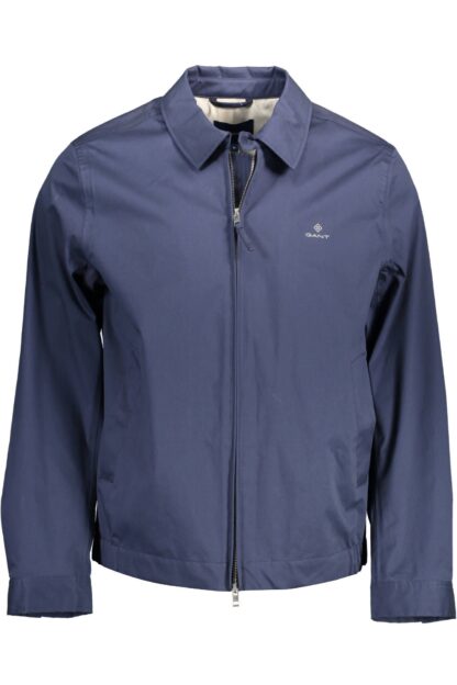 Gant - Blue Cotton Men Jacket