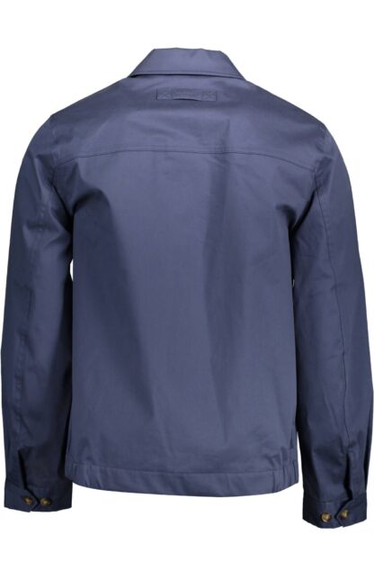 Gant - Blue Cotton Men Jacket