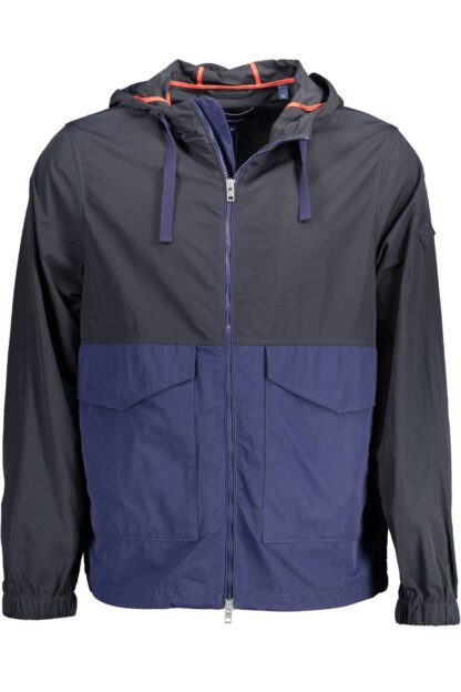 Gant - Blue Polyamide Men Jacket