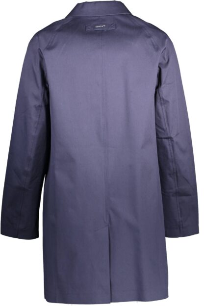 Gant - Blue Cotton Women Coat