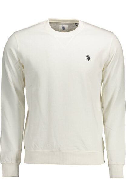 U.S. POLO ASSN. - White Cotton Men Sweater