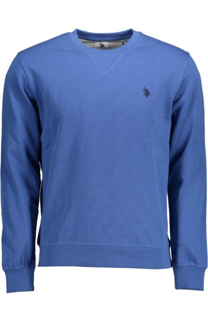 U.S. POLO ASSN. - Blue Cotton Men Sweater