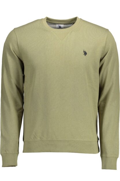 U.S. POLO ASSN. - Green Cotton Men Sweater