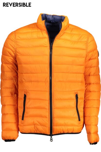 U.S. POLO ASSN. - Orange Nylon Men Jacket