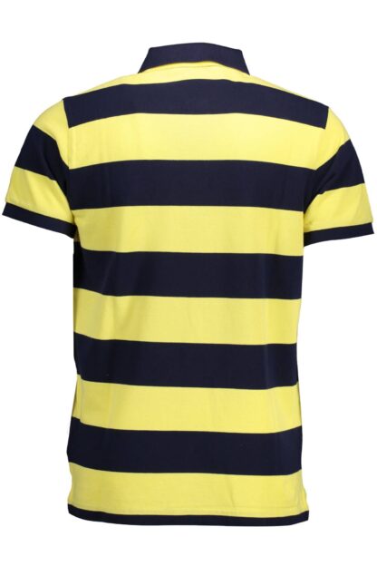 Gant - Yellow Cotton Men Polo Shirt