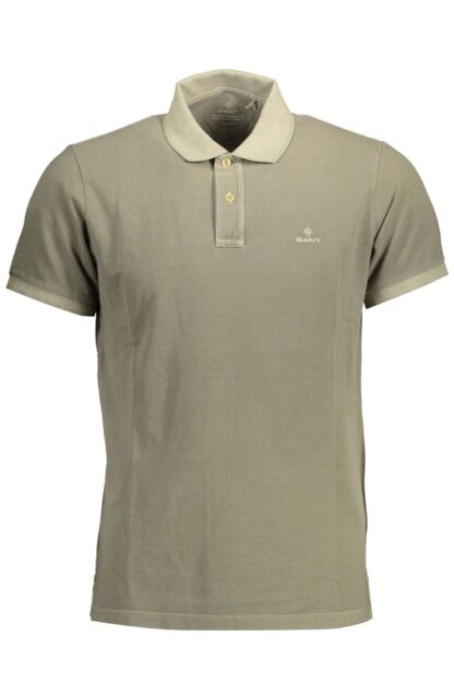 Gant - Green Cotton Men Polo Shirt