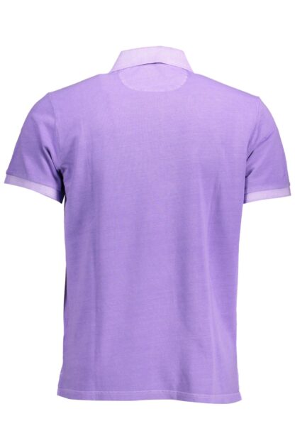 Gant - Purple Cotton Men Polo Shirt