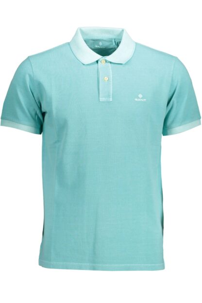 Gant - Green Cotton Men Polo