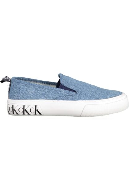 Calvin Klein - Light Blue Cotton Women Sneaker