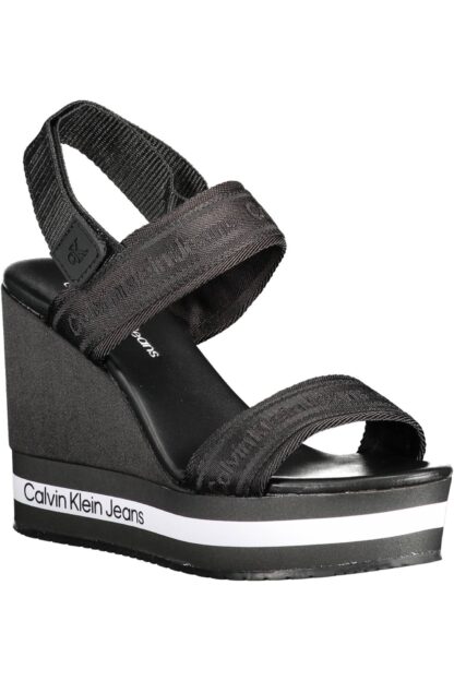 Calvin Klein - Black Polyester Women Sandal