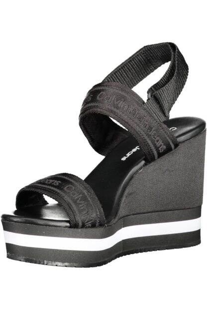 Calvin Klein - Black Polyester Women Sandal