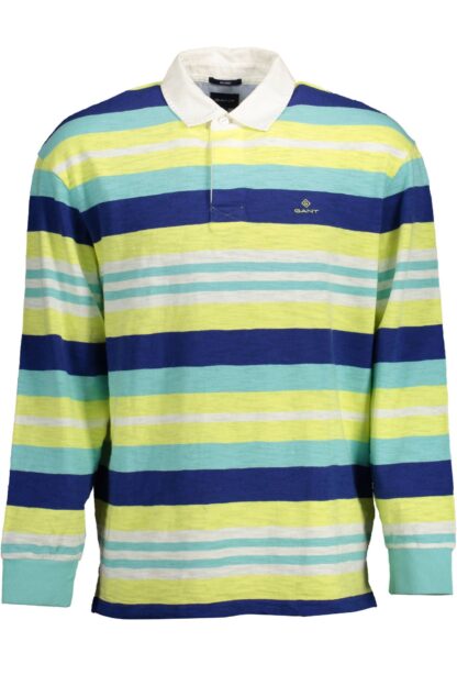 Gant - Yellow Cotton Men Polo Shirt