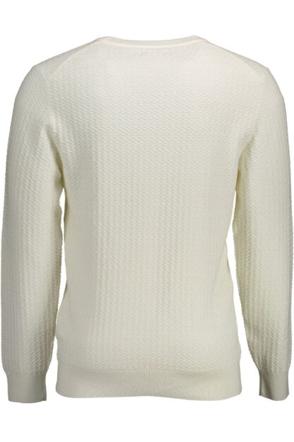 Gant - White Cotton Men Sweater