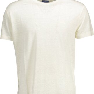 Gant - Blue Linen Men T-Shirt