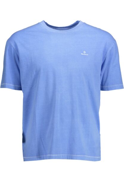 Gant - Blue Organic Cotton Men T-Shirt