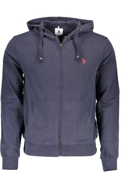 U.S. POLO ASSN. - Blue Cotton Men Sweater