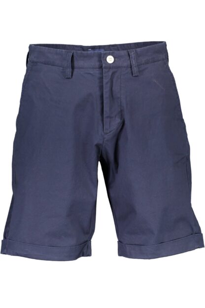 Gant - Blue Cotton Men Bermuda