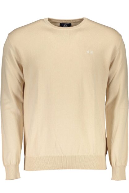 La Martina - Beige Cotton Men Sweater