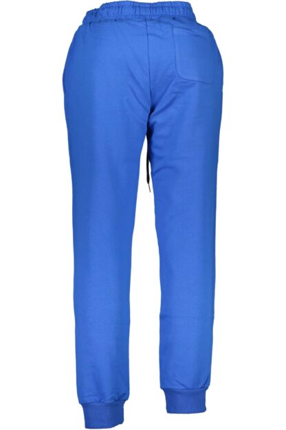 La Martina - Blue Cotton Men Sports Trousers