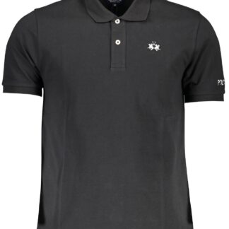 La Martina - White Cotton Men Polo Shirt