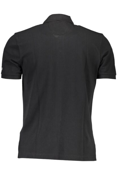 La Martina - Black Cotton Men Polo Shirt