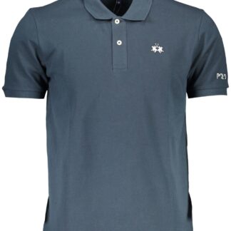 La Martina - Green Cotton Men Polo Shirt