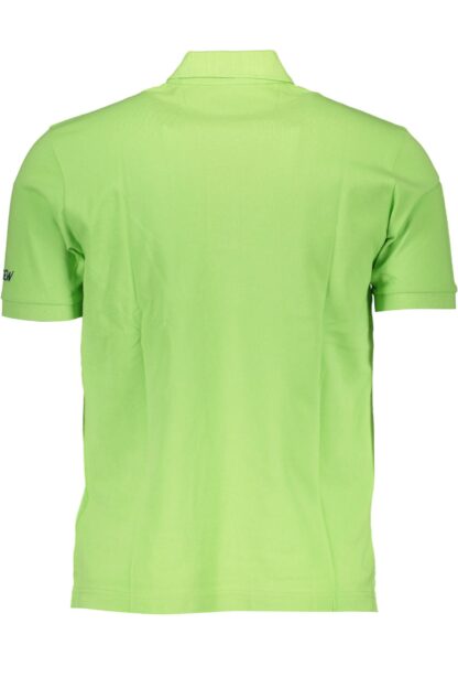 La Martina - Green Cotton Men Polo Shirt