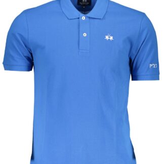 La Martina - Green Cotton Men Polo Shirt