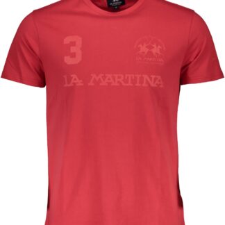 La Martina - Blue Cotton Men T-Shirt