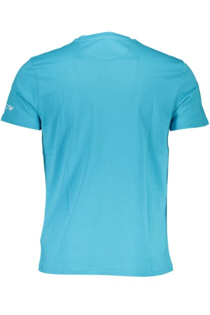 La Martina - Light Blue Cotton Men T-Shirt